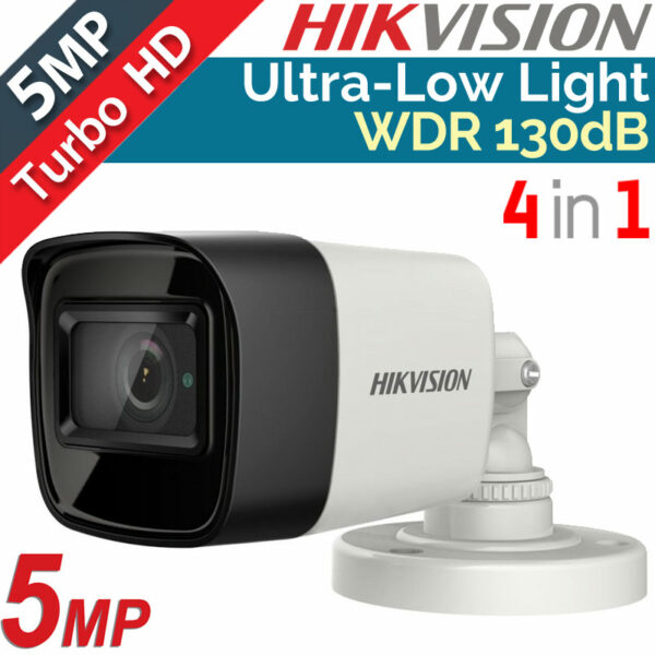 HIKVISION DS-2CE16H8T-ITF 2.8mm 5MPixels TURBO HDTVI WDR 130dB Ultra ...